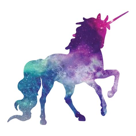 unicorn galaxy unicorn galaxy royalty  stock illustration