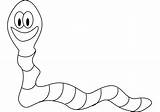 Gusano Worms sketch template