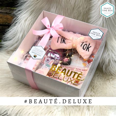beaute spa deluxe snack time box