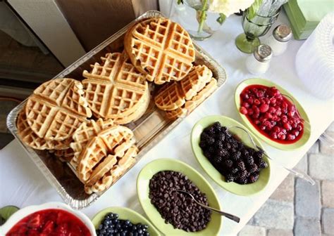 waffle bar wedding food bars waffle bar wedding cake