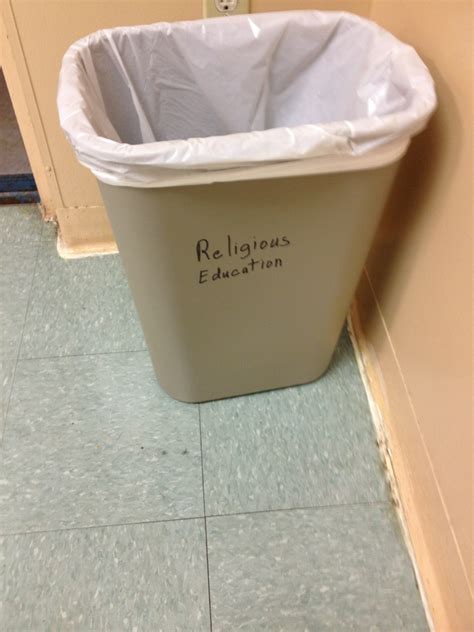 Went To A Classroom That Had This Trash Can Instantly Thought Of You