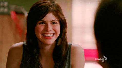 alexandra daddario smile find and share on giphy