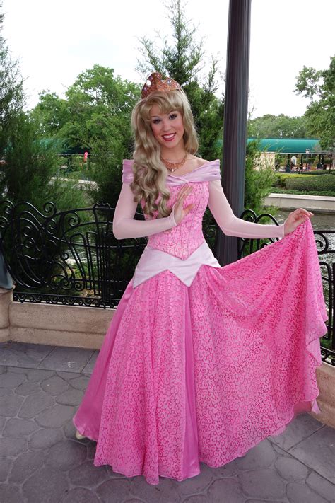 Princess Aurora S New Dress In France At Epcot Disney Princess