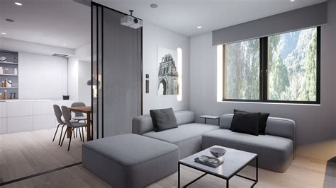 modern apartment minimalist   architectural visualization ue marketplace