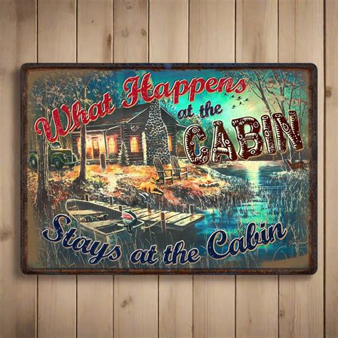 metal tin signs funny vintage personalized