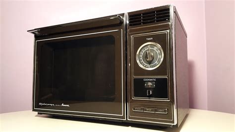 amana radarange microwave oven youtube