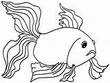 Goldfish Coloring Pages Cool2bkids Kids Color Template Getcolorings Matisse Printable sketch template