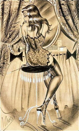 The Glamorous Pin Up Art Of Bill Ward The Lingerie Addict