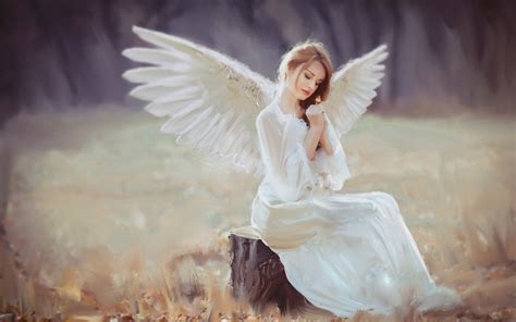 fantasy angel hd wallpaper