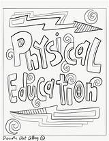 Educational Subjects Classroomdoodles Template sketch template