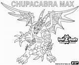 Invizimals Chupacabra Ombra Kleurplaten sketch template