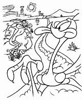Coloring Pages Tunes Looney Coyote Popular sketch template