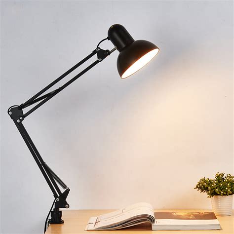 architect task lamp adjustable swing arm desk lamp  clamp classic desk lamp  home