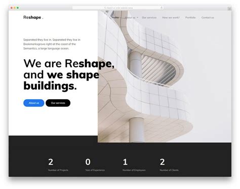Architecture Website Design Templates Free Download Macias Proccomped