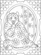 Coloring Dover Pages Panda Colouring Publications Welcome Coloriage Doverpublications Bear Adults Adult Kids Printable Book Books Go Wild Pandas Color sketch template