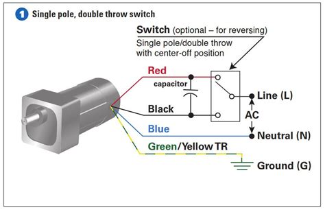 simple motor single phase diagram permanent magnet dc   lighting