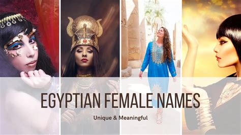 101 Egyptian Girl Names Unique And Meaningful Uwomind