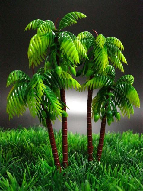 model toy palm trees architectural scale model palm trees