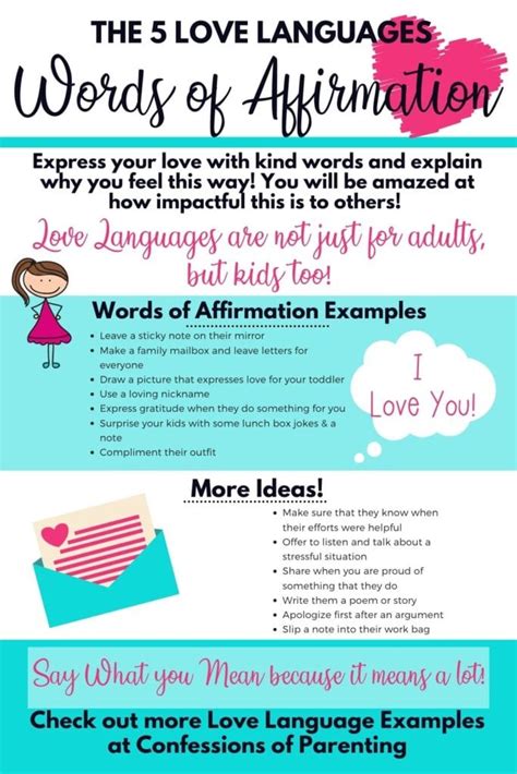 What Are Words Of Affirmation Love Language Examples