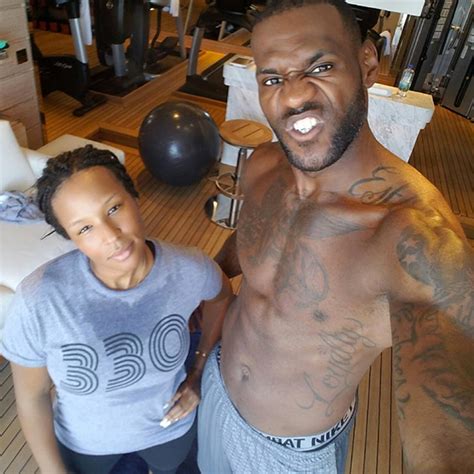 lebron james and wife s workout — see them get sweaty during