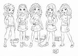 Lego Friends Coloring Pages Birthday Party sketch template