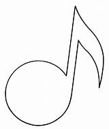 Clipart Music Outline Note Cliparts Favorites Add sketch template