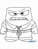 Inside Coloring Pages Anger Character Joy Fear Printable Insideout Disney Print Clipart Drawings Movie Characters Color Pixar Disneyclips Book Coloringkids sketch template