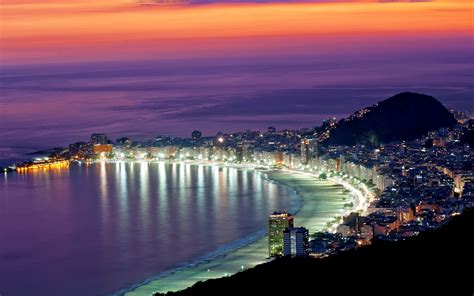 beautiful beaches  brazil plage de copacabana rio de janeiro bresil wallpapers rio