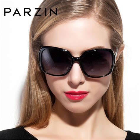 parzin brand designer big frame sunglasses shades for women fashion