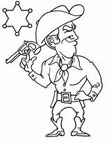 Colorir Xerife Desenhos Faroeste Tudodesenhos Resmi Kovboy Coloringtop Striker sketch template