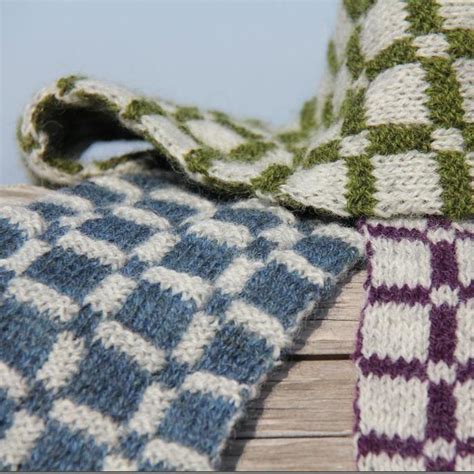 double knit scarf pattern  knitting blog