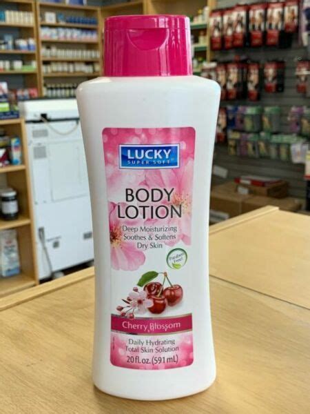 lucky body lotion big 20 fl oz cherry blossom for sale online ebay