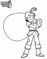 Thief Coloring Pages Getcolorings Robin Hood sketch template