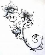 Tattoo Flower Tattoos Jasmine Designs Drawing Deviantart Drawings Clipart Women Tribal Tatto Meaning Butterfly Piece Small Side Body Color Belly sketch template