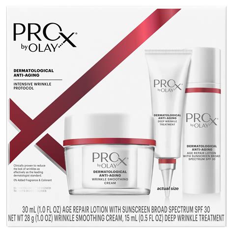 prox  olay dermatological anti aging intensive wrinkle protocol walmartcom