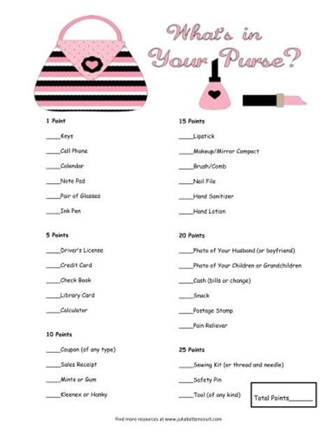whats   purse printable game games  ladies games