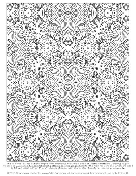 flower pattern coloring pages coloring home