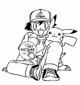 Pokemon Coloring Pages Characters Printable Anime Drawing Popular Getdrawings Coloringhome sketch template