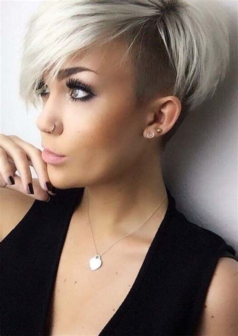 short undercut haircuts  women   haircut style  men women