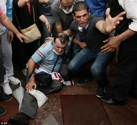 turkey unrest istanbul hotel guests treated by medics after police throw tear gas into lobby