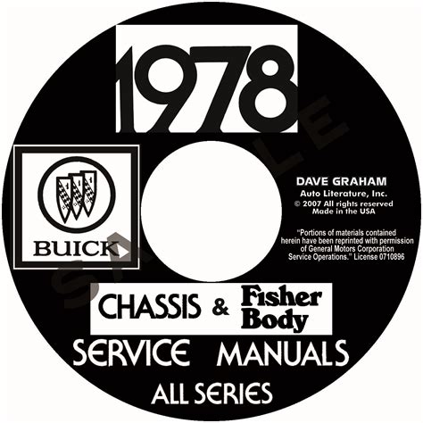 buick repair manual  body manual  models