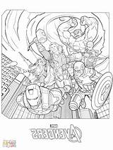 Coloring Pages Marvel Superheroes Books Avengers Choose Board sketch template