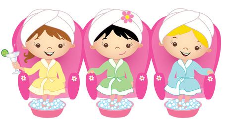 spa party clipart clip art library