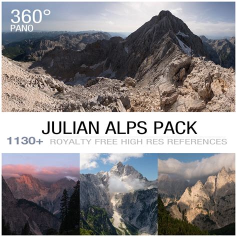 artstation julian alps pack resources