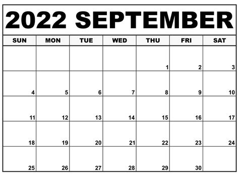 september  printable calendar focus   productivity
