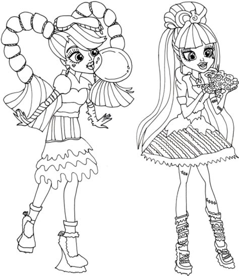 print  monster high coloring pages printable   kids