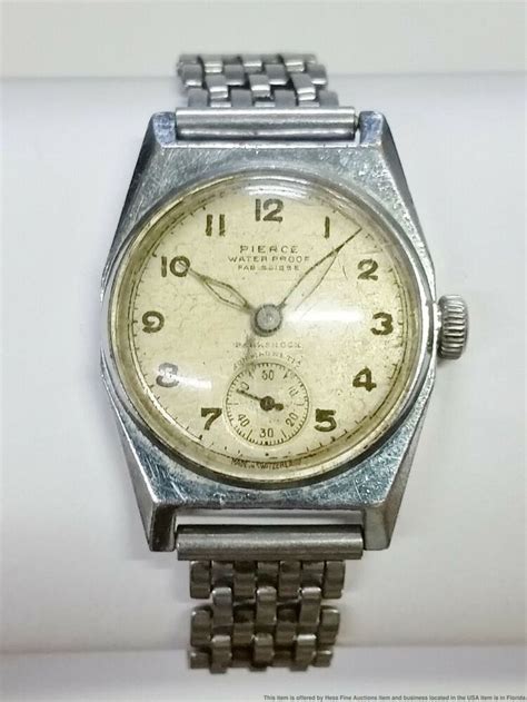 antique pierce swiss personalized mens wristwatch ebay wristwatch men wrist  antique