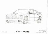 Charger Dodge Drawing Srt8 Hemi Matt Drawings Deviantart Paintingvalley sketch template