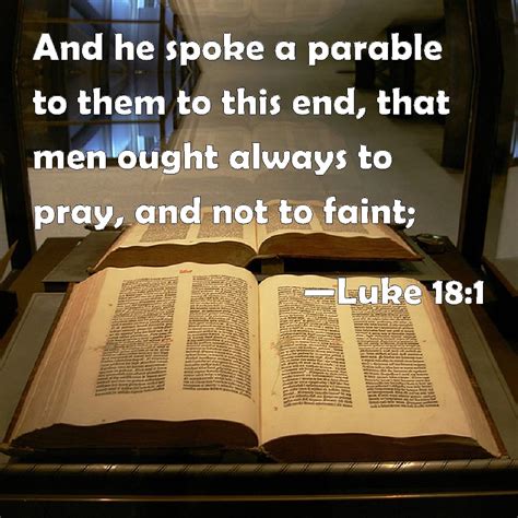 luke    spoke  parable       men