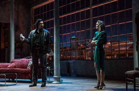 Bww Review Adam Driver And Keri Russell Star In Lanford